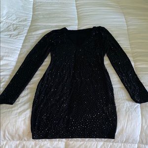 Sheer sparkle night dress